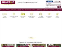Tablet Screenshot of hamptonsteel.co.uk